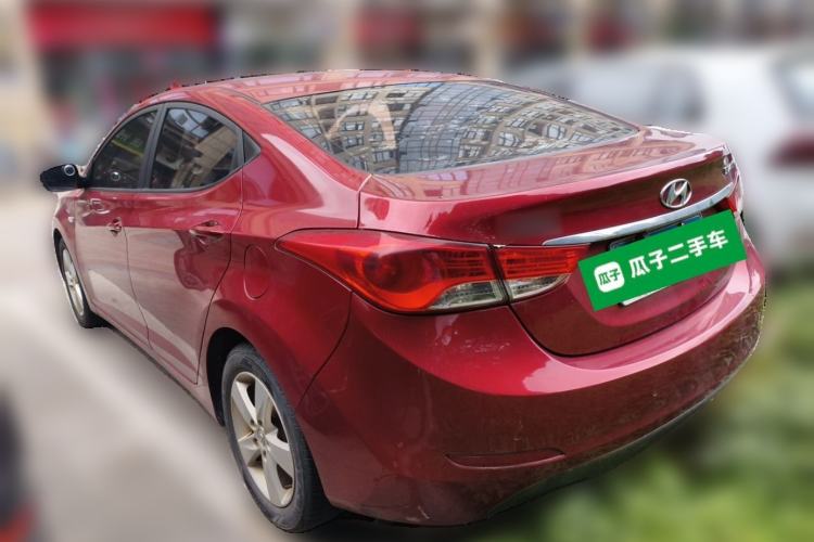 Used Hyundai Elantra (5th Generation / Langdong) 2012 1.6L Automatic Fashion Edition Rear Left 45 Deg