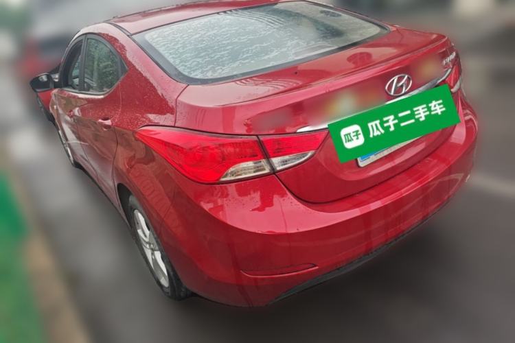 Used Hyundai Elantra (5th Generation / Langdong) 2012 1.6L Manual Fashion Edition Rear Left 45 Deg
