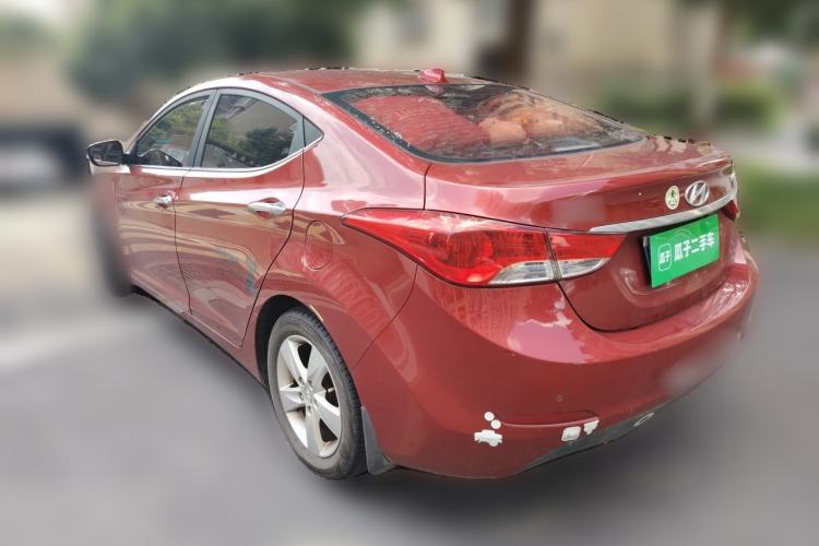Used Hyundai Elantra (5th Generation / Langdong) 2012 1.6L Automatic Prestige Model Rear Left 45 Deg