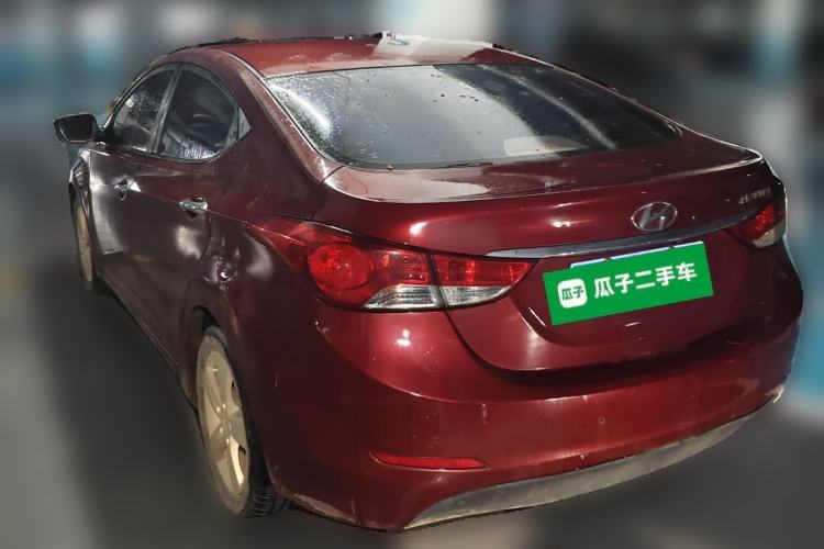Used Hyundai Elantra (5th Generation / Langdong) 2012 1.6L Automatic Prestige Model Rear Left 45 Deg