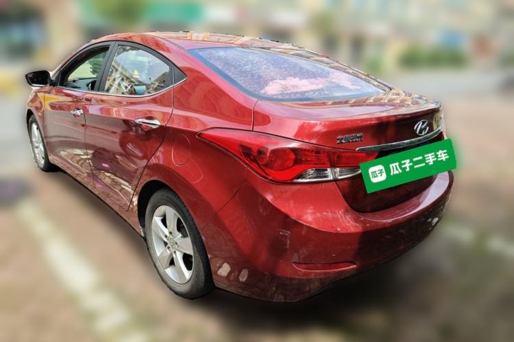 Used Hyundai Elantra (5th Generation / Langdong) 2012 1.6L Automatic Leading Model Rear Left 45 Deg