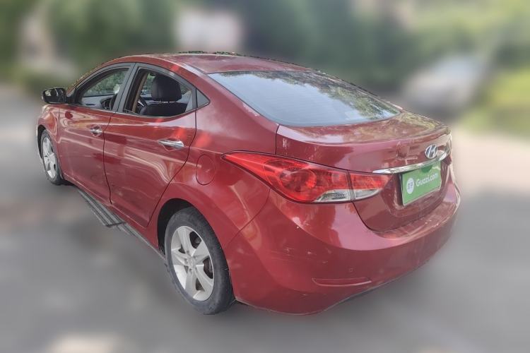 Used Hyundai Elantra (5th Generation / Langdong) 2012 1.6L Manual Leading Model Rear Left 45 Deg