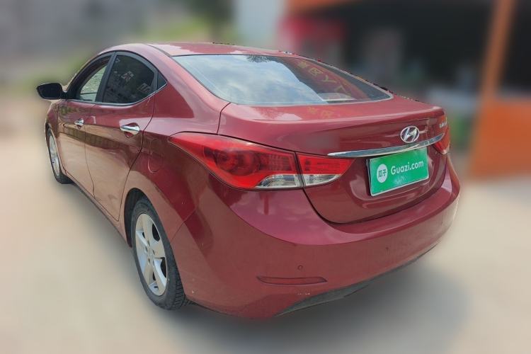 Used Hyundai Elantra (5th Generation / Langdong) 2012 1.6L Manual Leading Model Rear Left 45 Deg