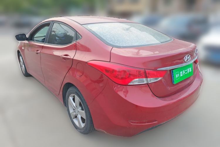 Used Hyundai Elantra (5th Generation / Langdong) 2012 1.6L Automatic Fashion Edition Rear Left 45 Deg
