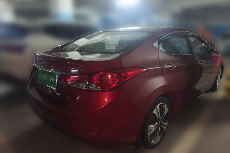 Used Hyundai Elantra (5th Generation / Langdong) 2012 1.8L Manual Luxury Version Rear Right 45 Deg