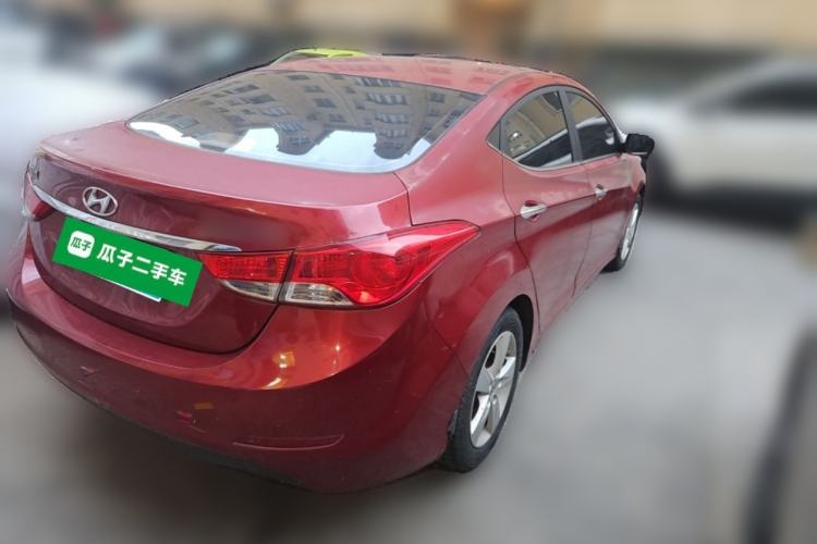 Used Hyundai Elantra (5th Generation / Langdong) 2012 1.6L Automatic Prestige Model Rear Right 45 Deg
