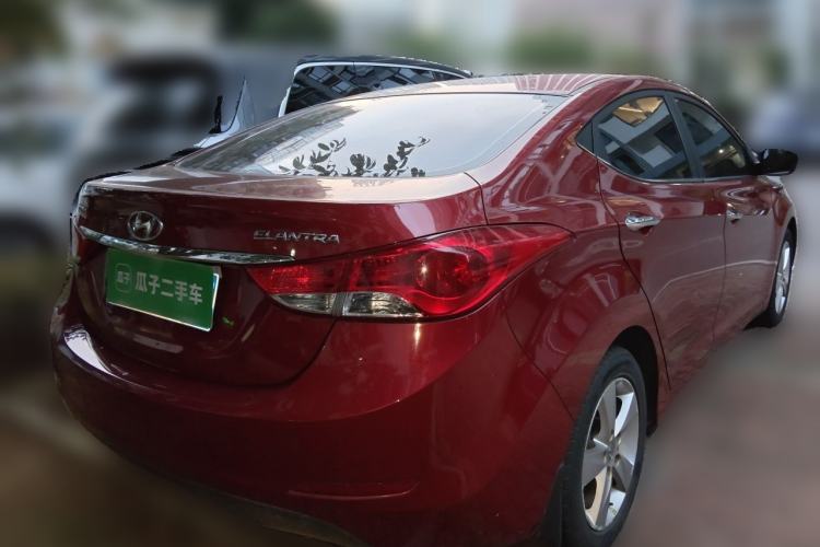 Used Hyundai Elantra (5th Generation / Langdong) 2012 1.6L Automatic Prestige Model Rear Right 45 Deg