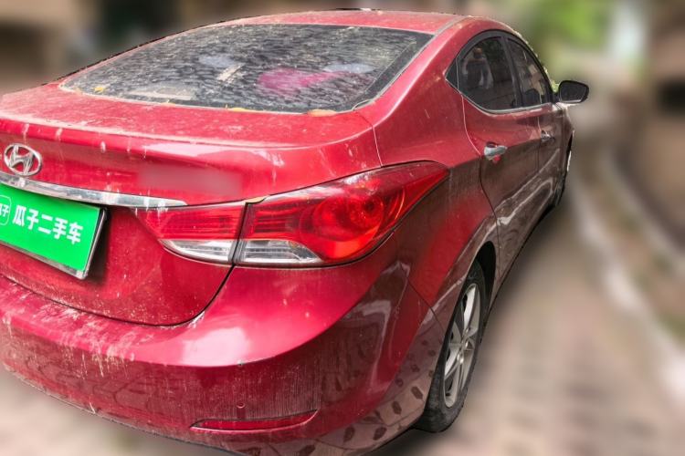 Used Hyundai Elantra (5th Generation / Langdong) 2012 1.6L Manual Leading Model Rear Right 45 Deg
