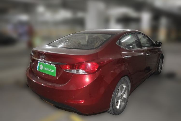 Used Hyundai Elantra (5th Generation / Langdong) 2012 1.6L Manual Leading Model Rear Right 45 Deg
