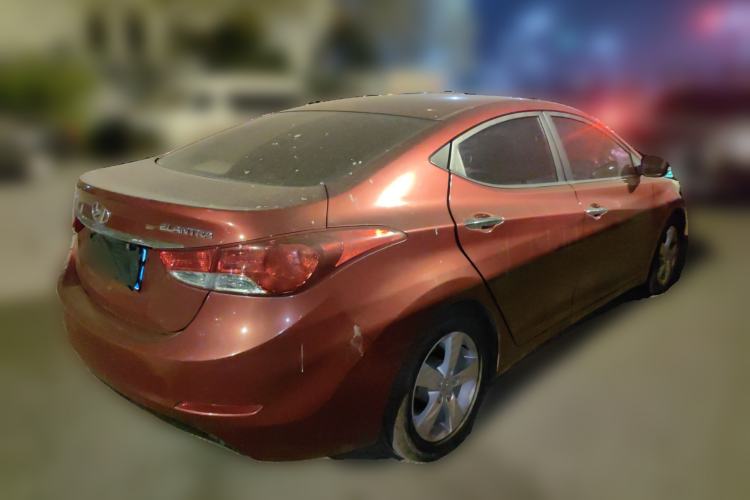 Used Hyundai Elantra (5th Generation / Langdong) 2012 1.6L Manual Leading Model Rear Right 45 Deg