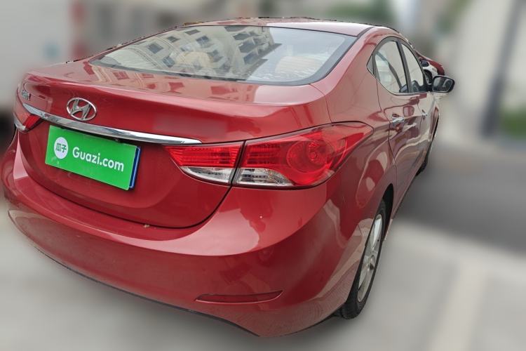 Used Hyundai Elantra (5th Generation / Langdong) 2012 1.6L Automatic Prestige Model Rear Right 45 Deg