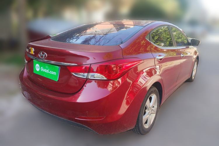 Used Hyundai Elantra (5th Generation / Langdong) 2012 1.6L Automatic Prestige Model Rear Right 45 Deg