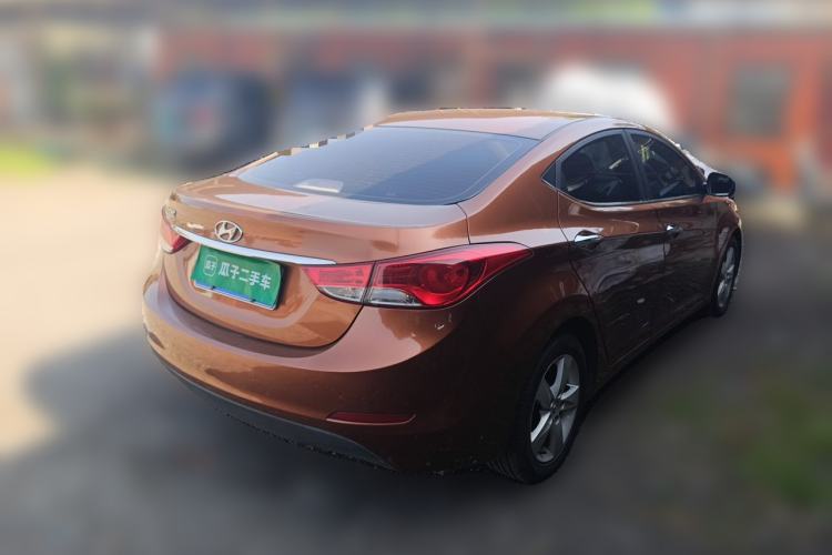 Used Hyundai Elantra (5th Generation / Langdong) 2012 1.6L Automatic Leading Model Rear Right 45 Deg