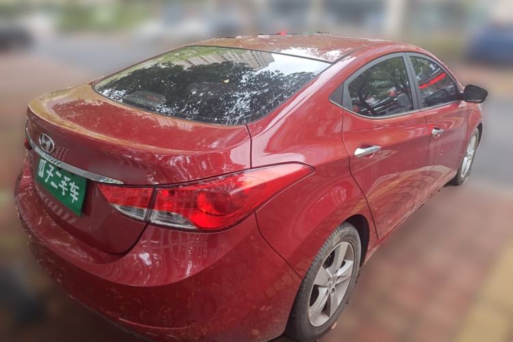 Used Hyundai Elantra (5th Generation / Langdong) 2012 1.6L Automatic Leading Model Rear Right 45 Deg