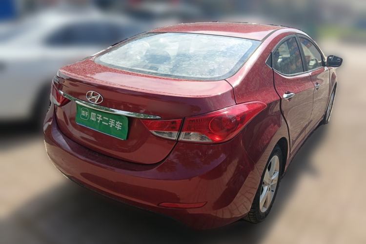 Used Hyundai Elantra (5th Generation / Langdong) 2012 1.6L Manual Leading Model Rear Right 45 Deg