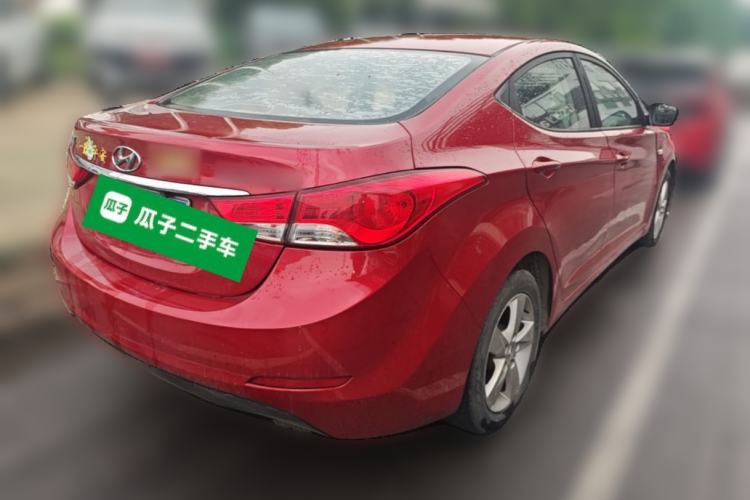 Used Hyundai Elantra (5th Generation / Langdong) 2012 1.6L Manual Fashion Edition Rear Right 45 Deg