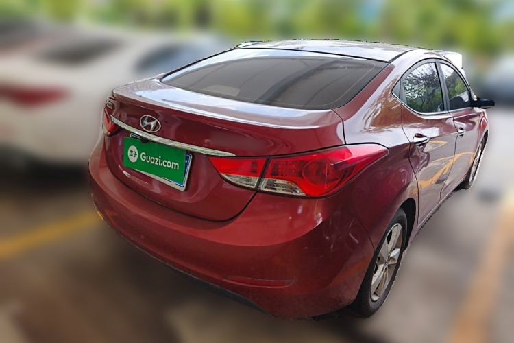 Used Hyundai Elantra (5th Generation / Langdong) 2012 1.6L Manual Leading Model Rear Right 45 Deg