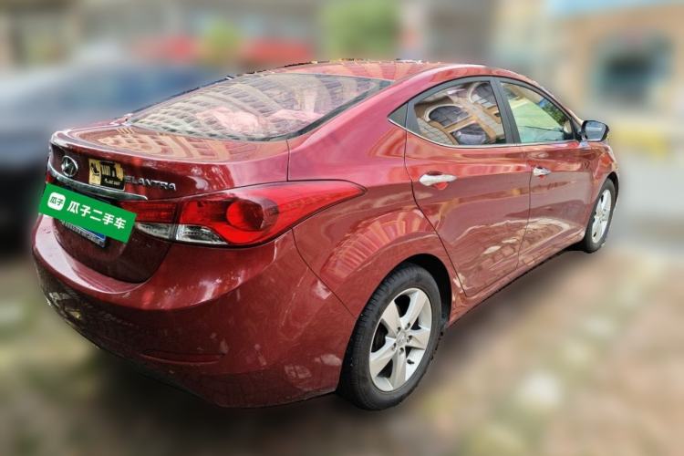 Used Hyundai Elantra (5th Generation / Langdong) 2012 1.6L Automatic Leading Model Rear Right 45 Deg