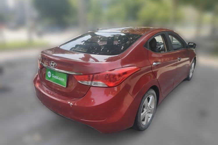Used Hyundai Elantra (5th Generation / Langdong) 2012 1.6L Manual Leading Model Rear Right 45 Deg