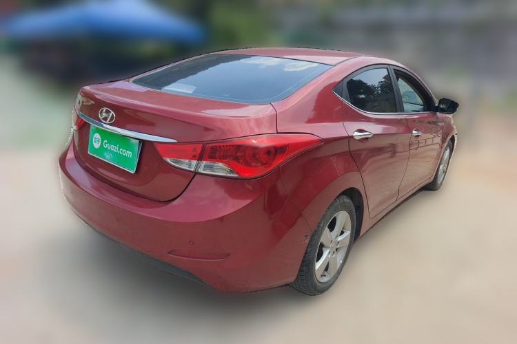 Used Hyundai Elantra (5th Generation / Langdong) 2012 1.6L Manual Leading Model Rear Right 45 Deg