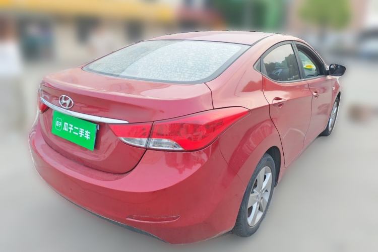 Used Hyundai Elantra (5th Generation / Langdong) 2012 1.6L Automatic Fashion Edition Rear Right 45 Deg