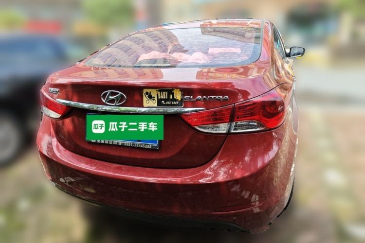 Used Hyundai Elantra (5th Generation / Langdong) 2012 1.6L Automatic Leading Model Rear