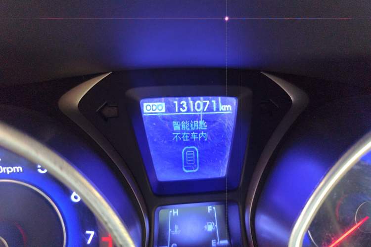 Used Hyundai Elantra (5th Generation / Langdong) 2012 1.6L Manual Leading Model Odometer Close Up