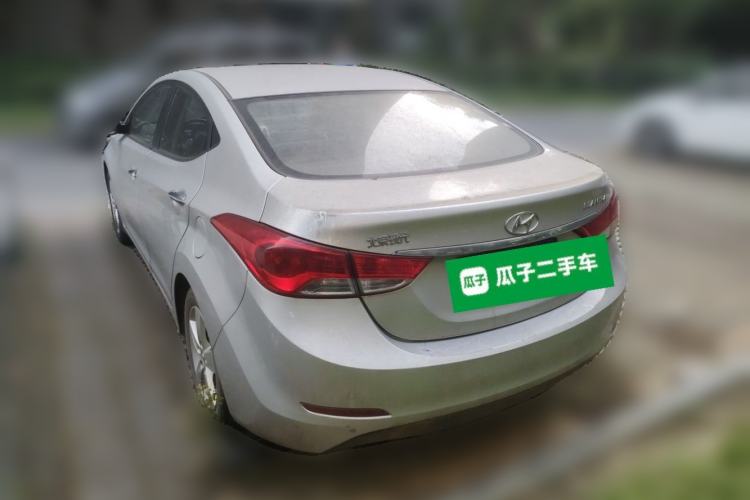 Used Hyundai Elantra (5th Generation / Langdong) 2012 1.6L Automatic Leading Model Rear Left 45 Deg