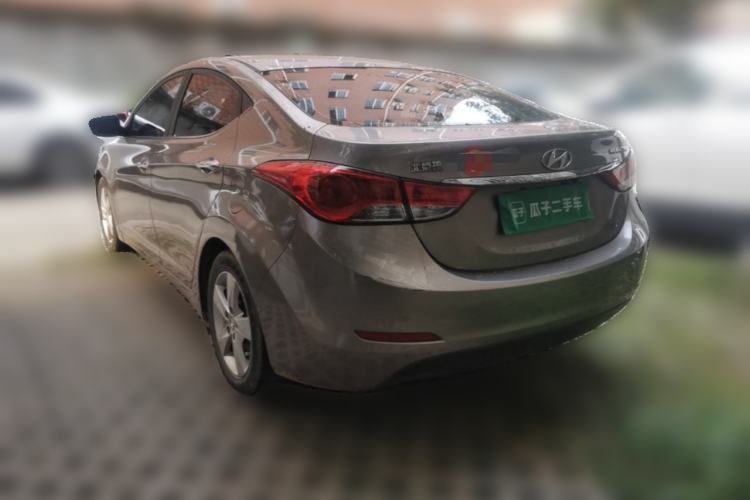Used Hyundai Elantra (5th Generation / Langdong) 2012 1.6L Manual Leading Model Rear Left 45 Deg