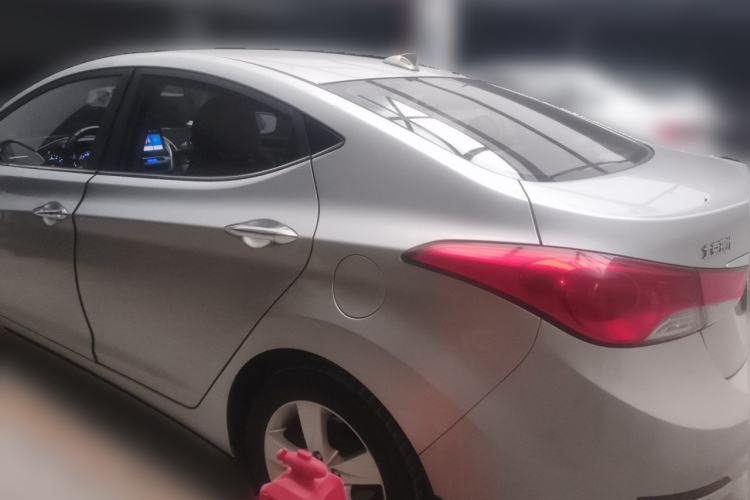 Used Hyundai Elantra (5th Generation / Langdong) 2012 1.6L Manual Leading Model Rear Left 45 Deg