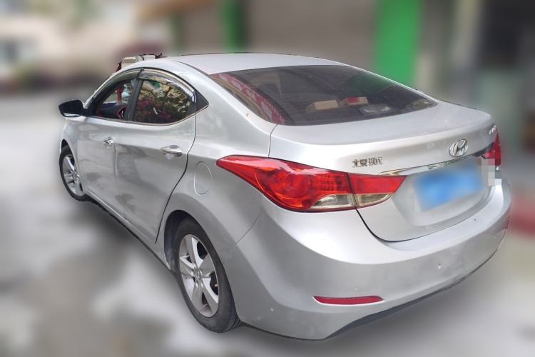 Used Hyundai Elantra (5th Generation / Langdong) 2012 1.6L Automatic Prestige Model Rear Left 45 Deg