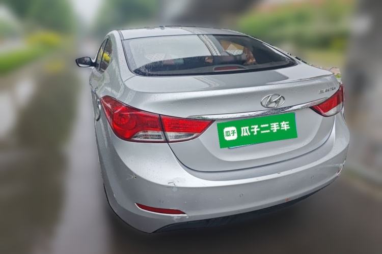 Used Hyundai Elantra (5th Generation / Langdong) 2012 1.6L Automatic Leading Model Rear Left 45 Deg