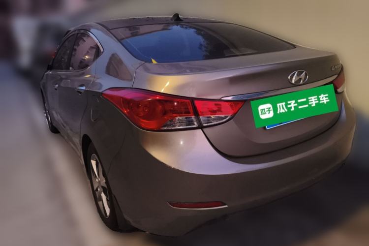 Used Hyundai Elantra (5th Generation / Langdong) 2012 1.6L Automatic Prestige Model Rear Left 45 Deg
