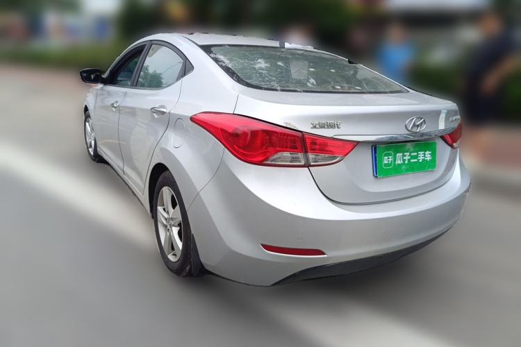 Used Hyundai Elantra (5th Generation / Langdong) 2012 1.6L Automatic Leading Model Rear Left 45 Deg