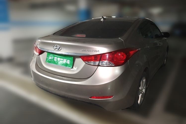 Used Hyundai Elantra (5th Generation / Langdong) 2012 1.6L Manual Leading Model Rear Right 45 Deg