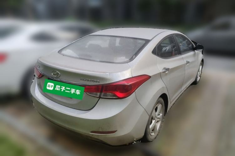 Used Hyundai Elantra (5th Generation / Langdong) 2012 1.6L Automatic Leading Model Rear Right 45 Deg