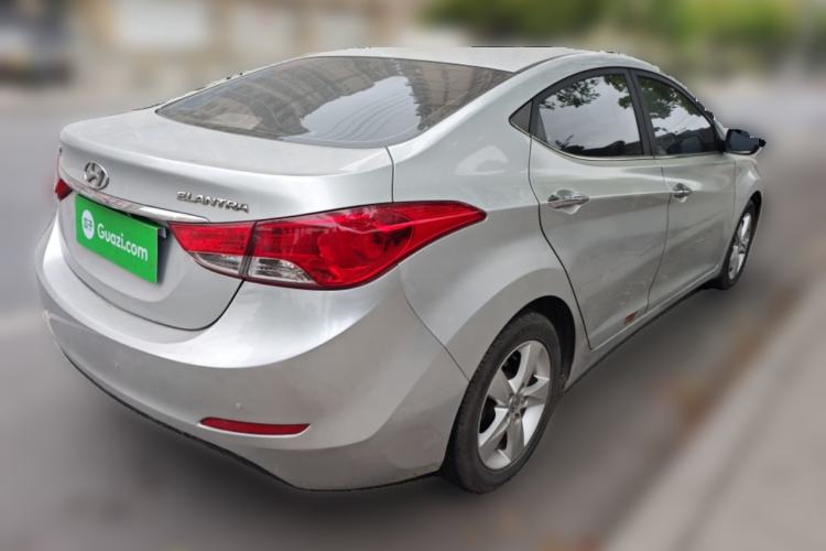 Used Hyundai Elantra (5th Generation / Langdong) 2012 1.6L Automatic Leading Model Rear Right 45 Deg