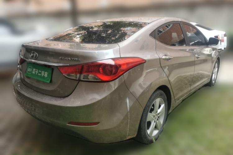 Used Hyundai Elantra (5th Generation / Langdong) 2012 1.6L Manual Leading Model Rear Right 45 Deg