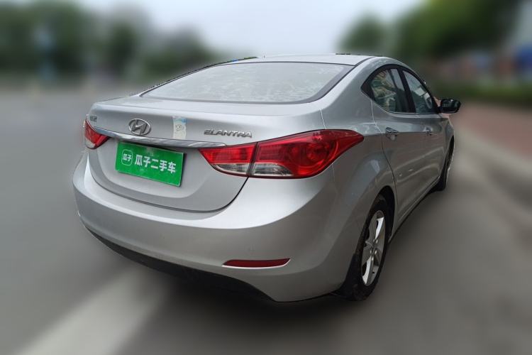 Used Hyundai Elantra (5th Generation / Langdong) 2012 1.6L Automatic Leading Model Rear Right 45 Deg
