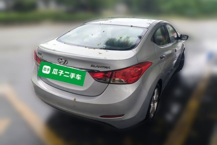 Used Hyundai Elantra (5th Generation / Langdong) 2012 1.6L Automatic Prestige Model Rear Right 45 Deg