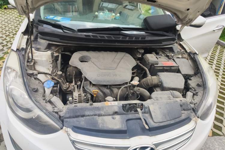 Used Hyundai Elantra (5th Generation / Langdong) 2012 1.6L Manual Leading Model Engine Bay