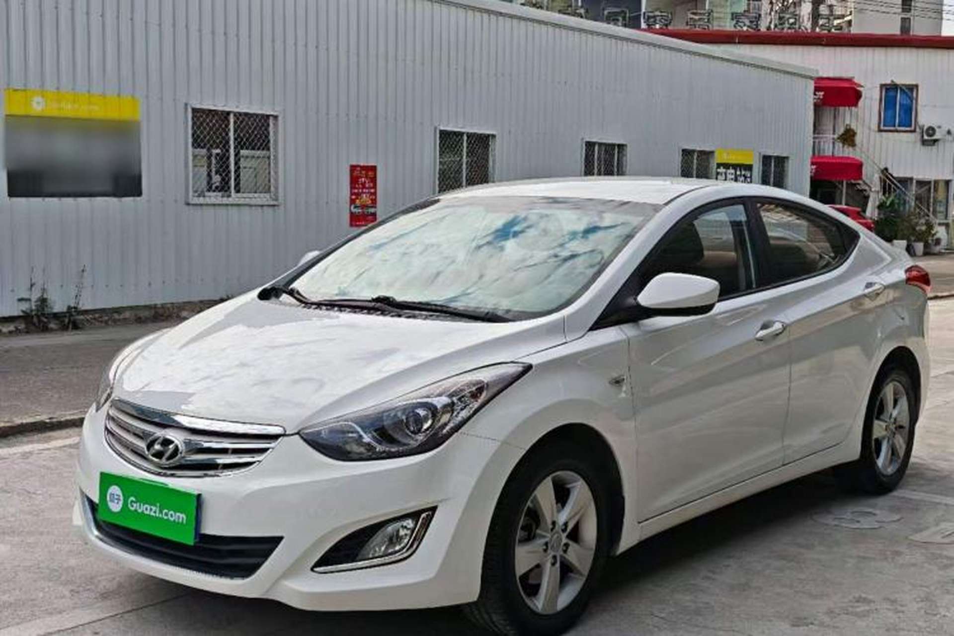 Used Hyundai Elantra (5th Generation / Langdong) 2012 1.6L Automatic Fashion Edition Front Left 45 Deg