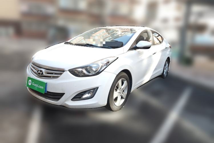 Used Hyundai Elantra (5th Generation / Langdong) 2012 1.6L Automatic Leading Model Front Left 45 Deg
