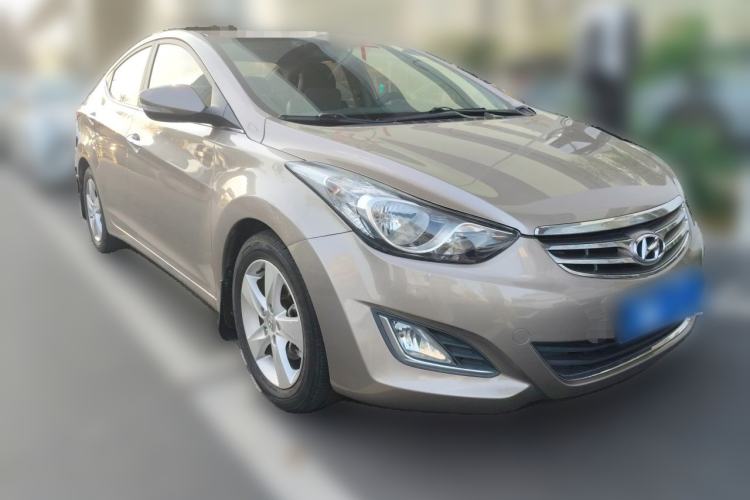 Used Hyundai Elantra (5th Generation / Langdong) 2012 1.6L Automatic Prestige Model Front Right 45 Deg