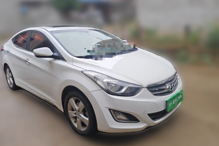 Used Hyundai Elantra (5th Generation / Langdong) 2012 1.6L Manual Leading Model Front Right 45 Deg