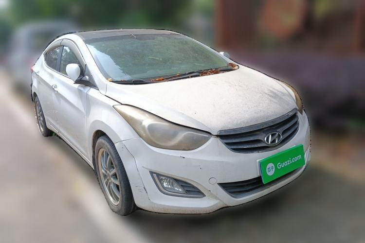 Used Hyundai Elantra (5th Generation / Langdong) 2012 1.6L Automatic Prestige Model Front Right 45 Deg