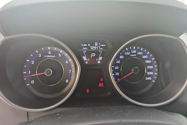 Used Hyundai Elantra (5th Generation / Langdong) 2012 1.6L Automatic Fashion Edition Instrument Cluster