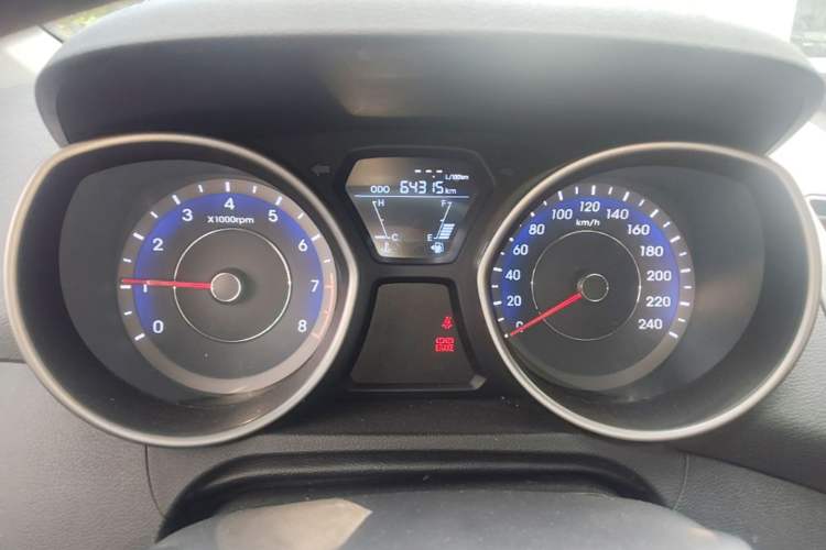 Used Hyundai Elantra (5th Generation / Langdong) 2012 1.6L Manual Fashion Edition Instrument Cluster