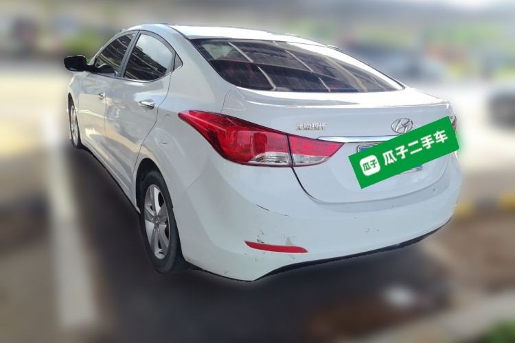 Used Hyundai Elantra (5th Generation / Langdong) 2012 1.6L Manual Leading Model Rear Left 45 Deg