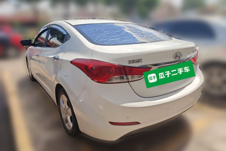 Used Hyundai Elantra (5th Generation / Langdong) 2012 1.6L Automatic Prestige Model Rear Left 45 Deg